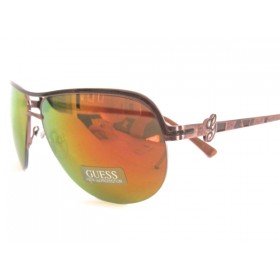 Ladies Guess Designer Sunglasses, complete with case and cloth GU 7124 Brown 